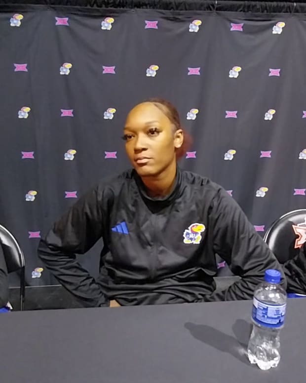 Taiyanna Jackson at Big 12 Media Days
